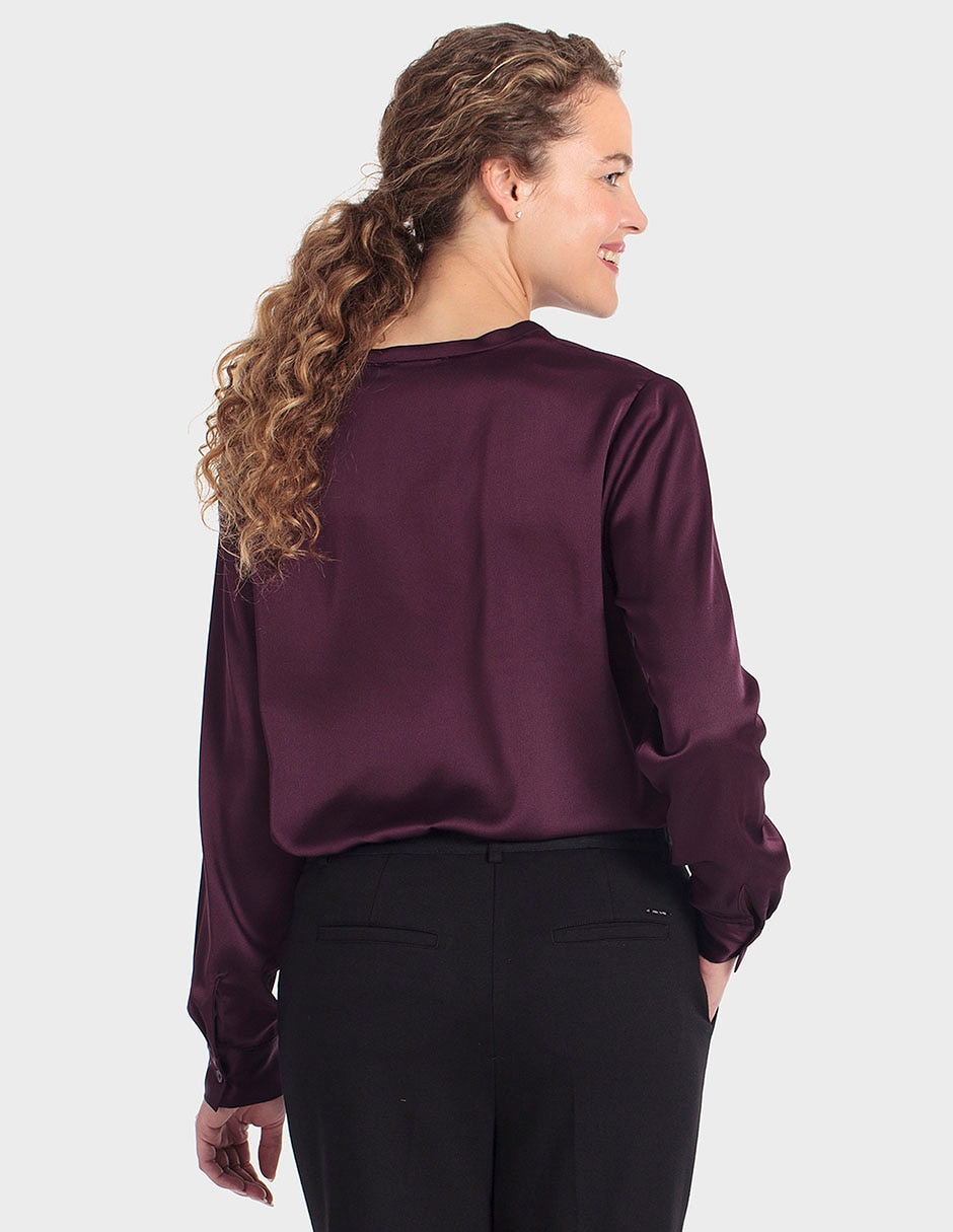 Blusa manga larga para mujer 2