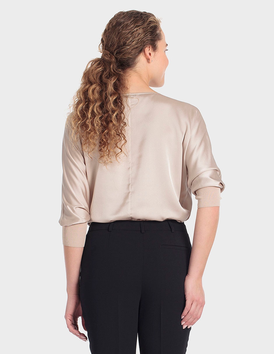 Blusa manga 3/4 para mujer 2