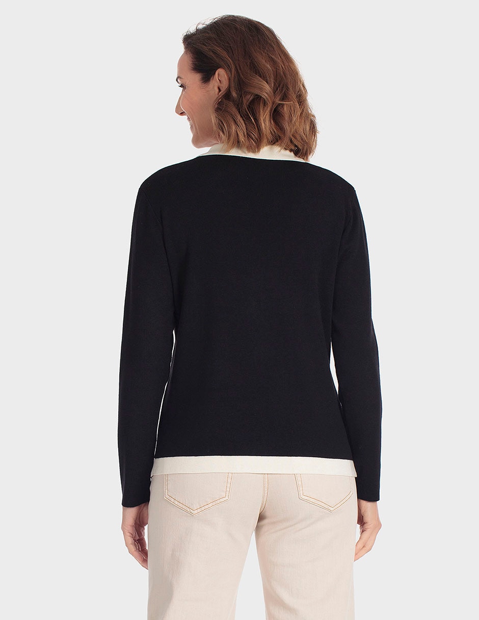Blusa túnica manga larga para mujer 2