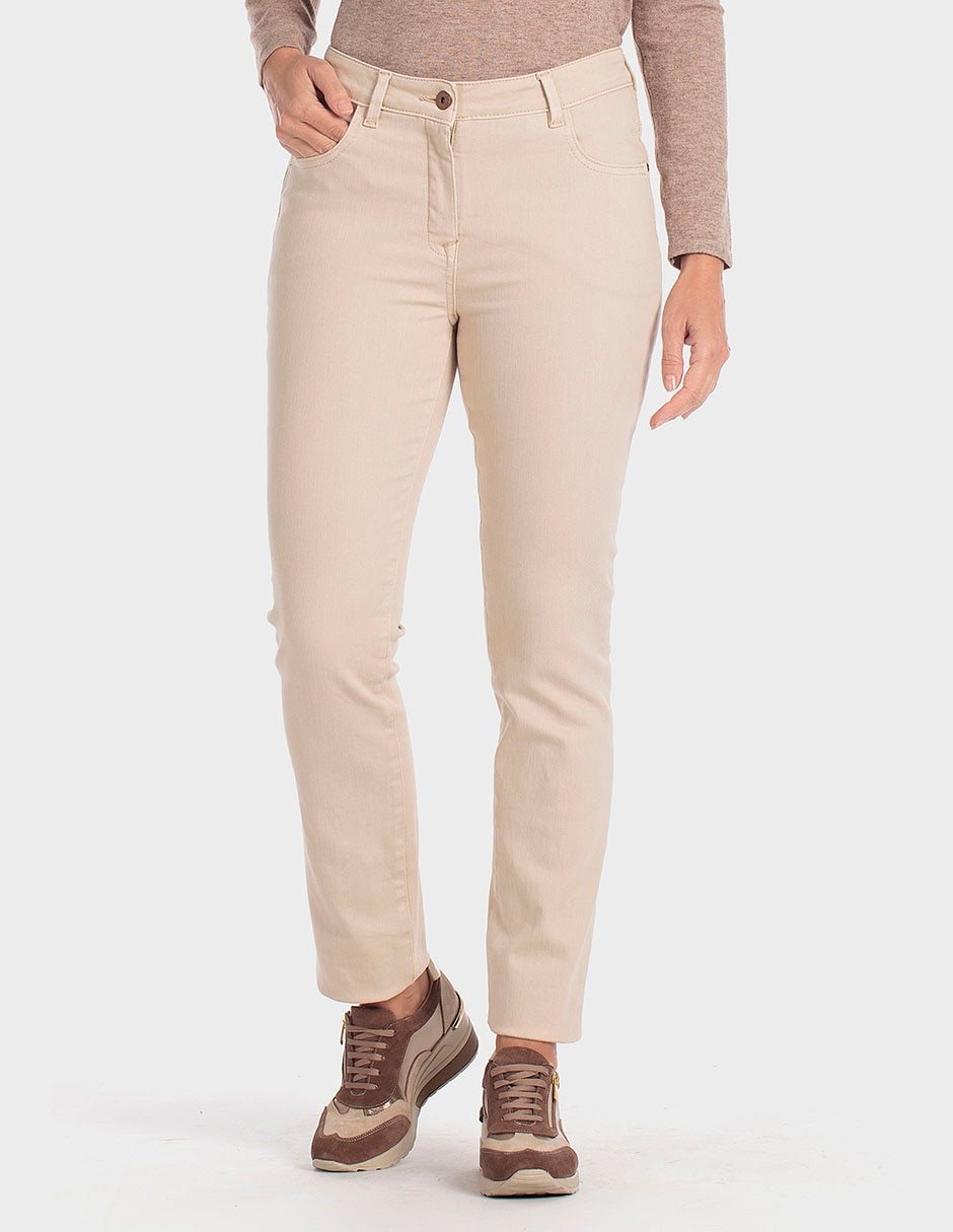 Pantalón cargo recto para mujer