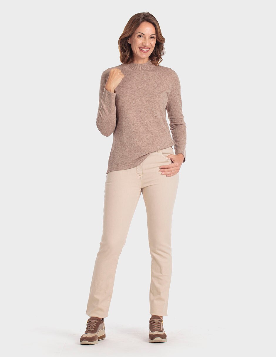 Pantalón cargo recto para mujer 3