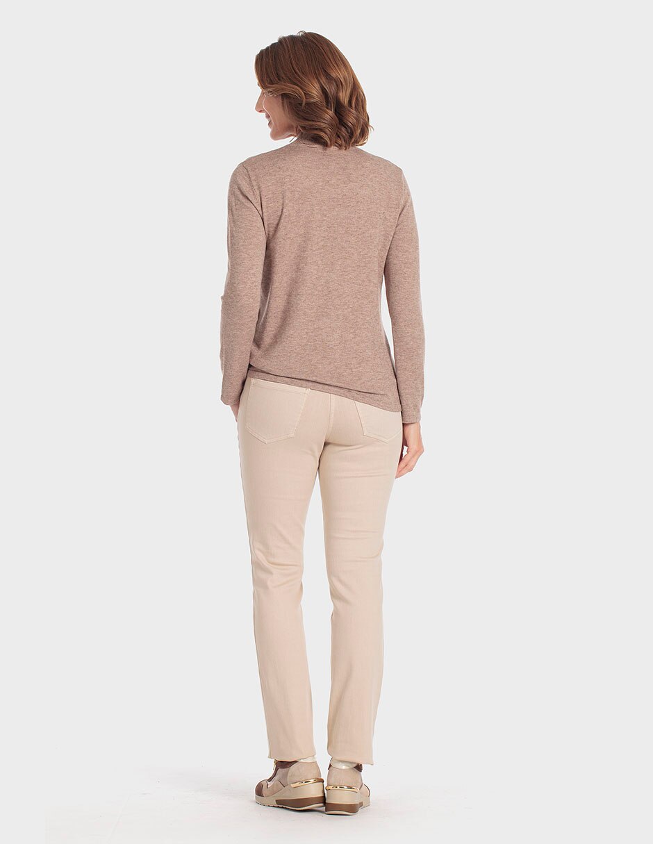 Pantalón cargo recto para mujer 4